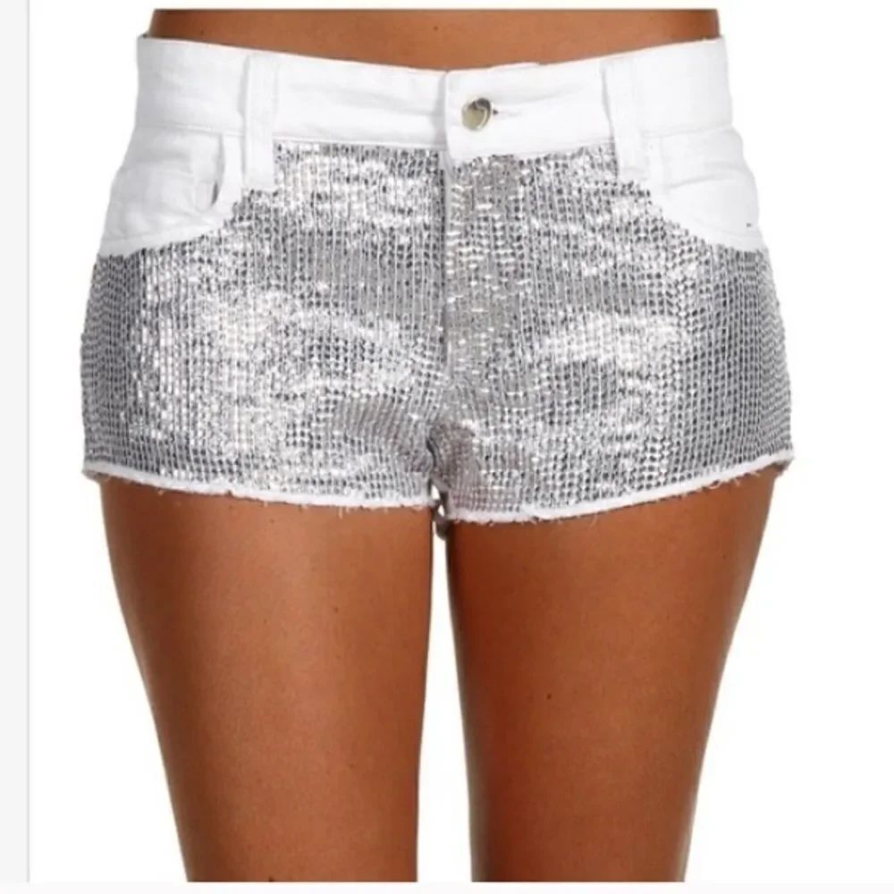 Joe's Jeans White Cut off Jean Shorts